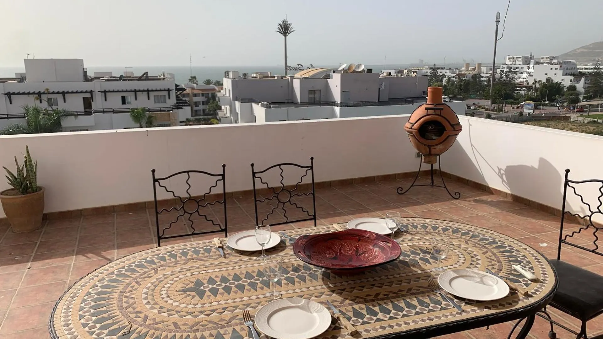 Agadir 1 Plage Piscine Terrasse Apartmán