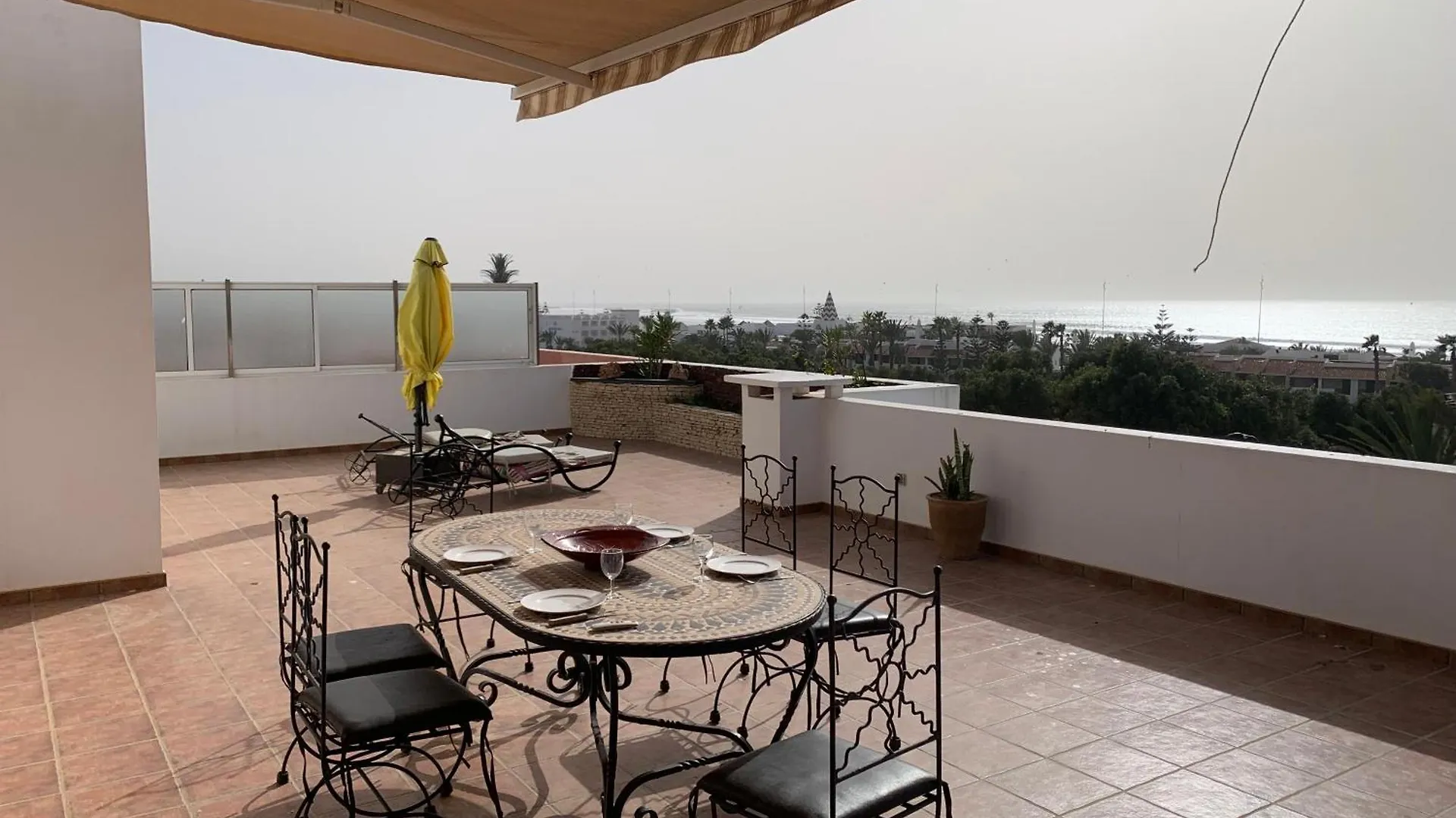 Agadir 1 Plage Piscine Terrasse